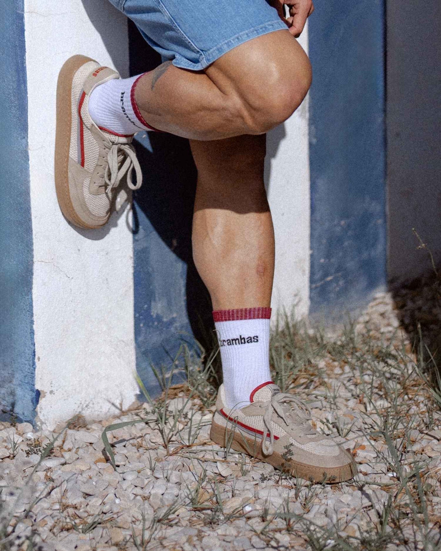 Origin Crew Socks - Scarlet