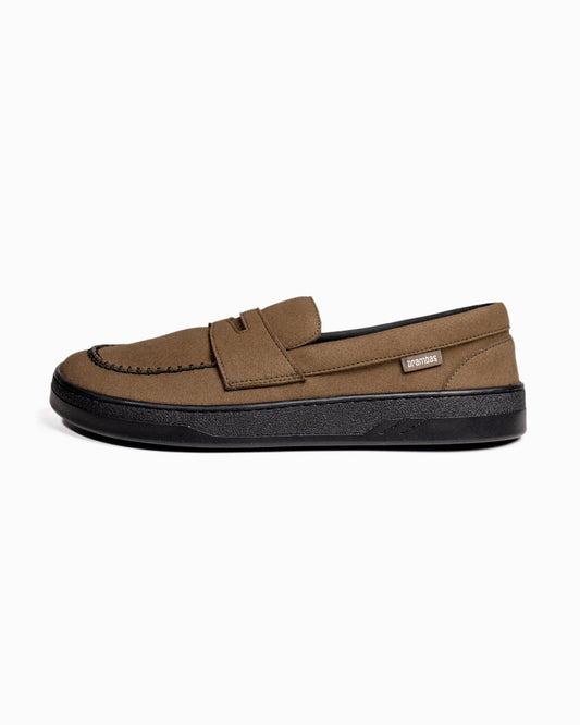Bristol Olive - Unisex Barefoot Loafers