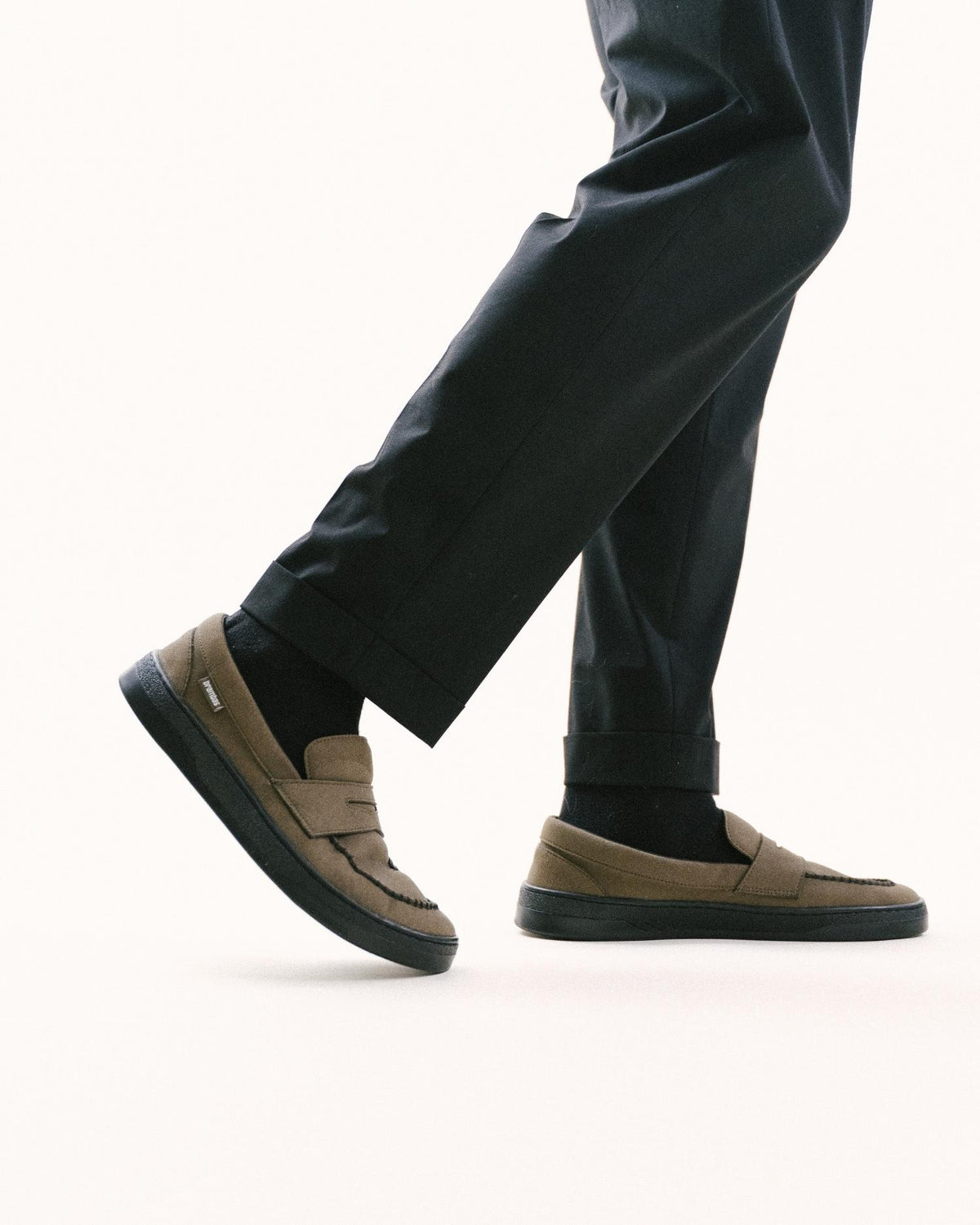 Bristol Olive - Mocassins Barefoot Unisex